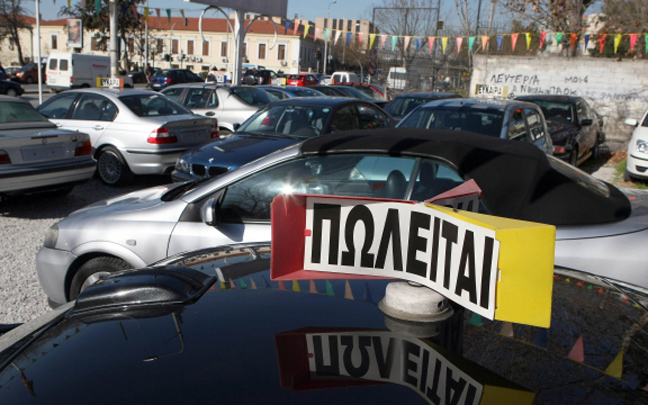 Καθίζηση στην αγορά αυτοκινήτου τον Απρίλιο