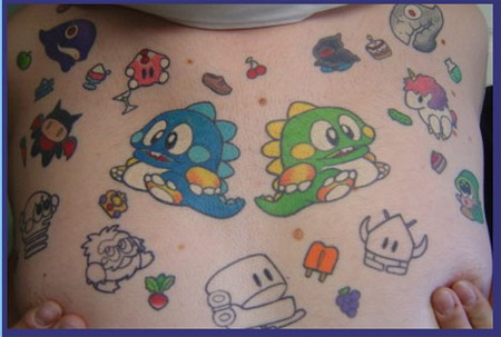 Τατουάζ για κολλημένους με τα video games