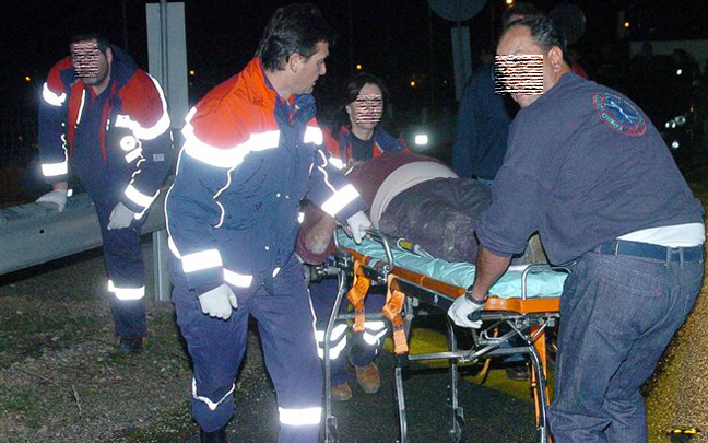 Ναυτικός τραυματίστηκε σοβαρά στην Κόρινθο