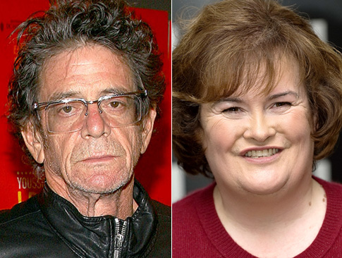 H Susan Boyle συνεργάζεται με τον Lou Reed
