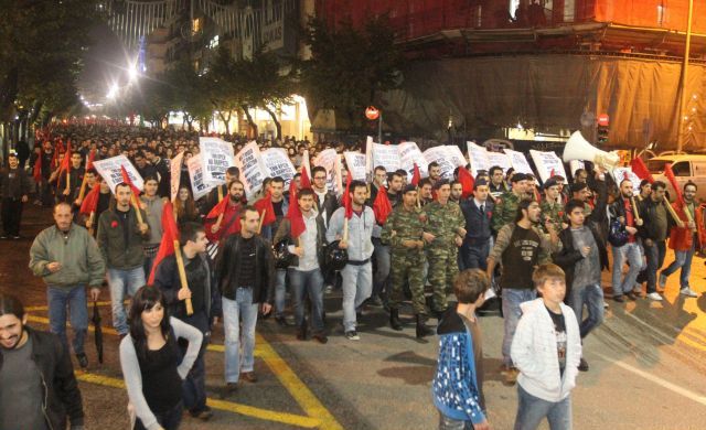 Χωρίς παρατράγουδα οι πορείες στη Θεσσαλονίκη