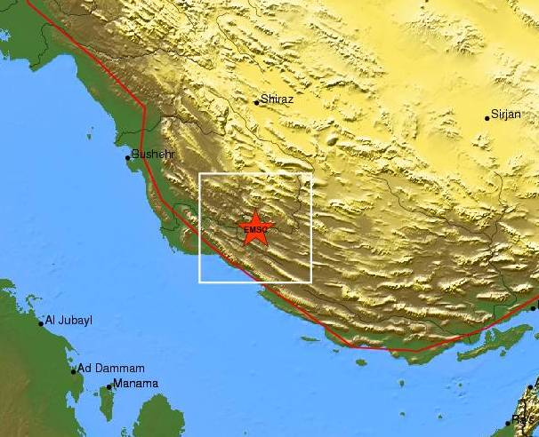 Ισχυρή σεισμική δόνηση στο Ιράν