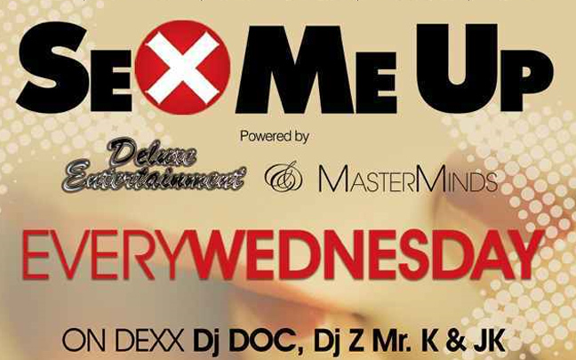 Sex Me Up parties κάθε Τετάρτη