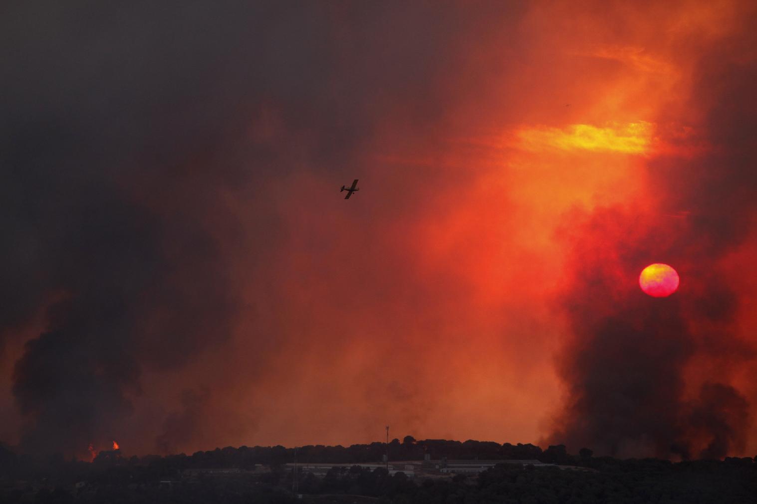 Πυρκαγιά και στην Κερατέα Αττικής
