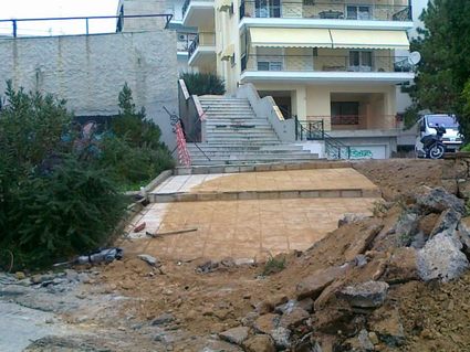 Συνεχίζονται οι εργασίες ανάπλασης στη Βέροια