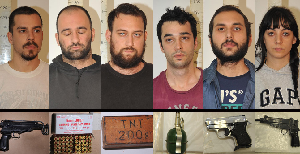 Συμπληρωματική δίωξη στους έξι συλληφθέντες