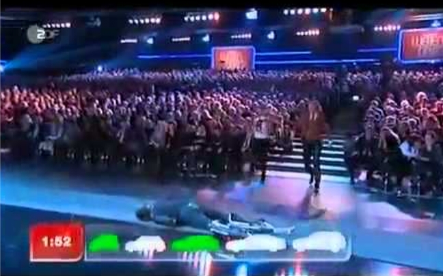 Ακροβατικό που κατέληξε σε σοβαρό ατύχημα