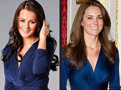 H σωσίας της Kate Middleton