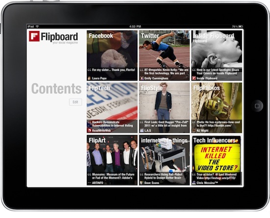 Ξεχώρισε το Flipboard