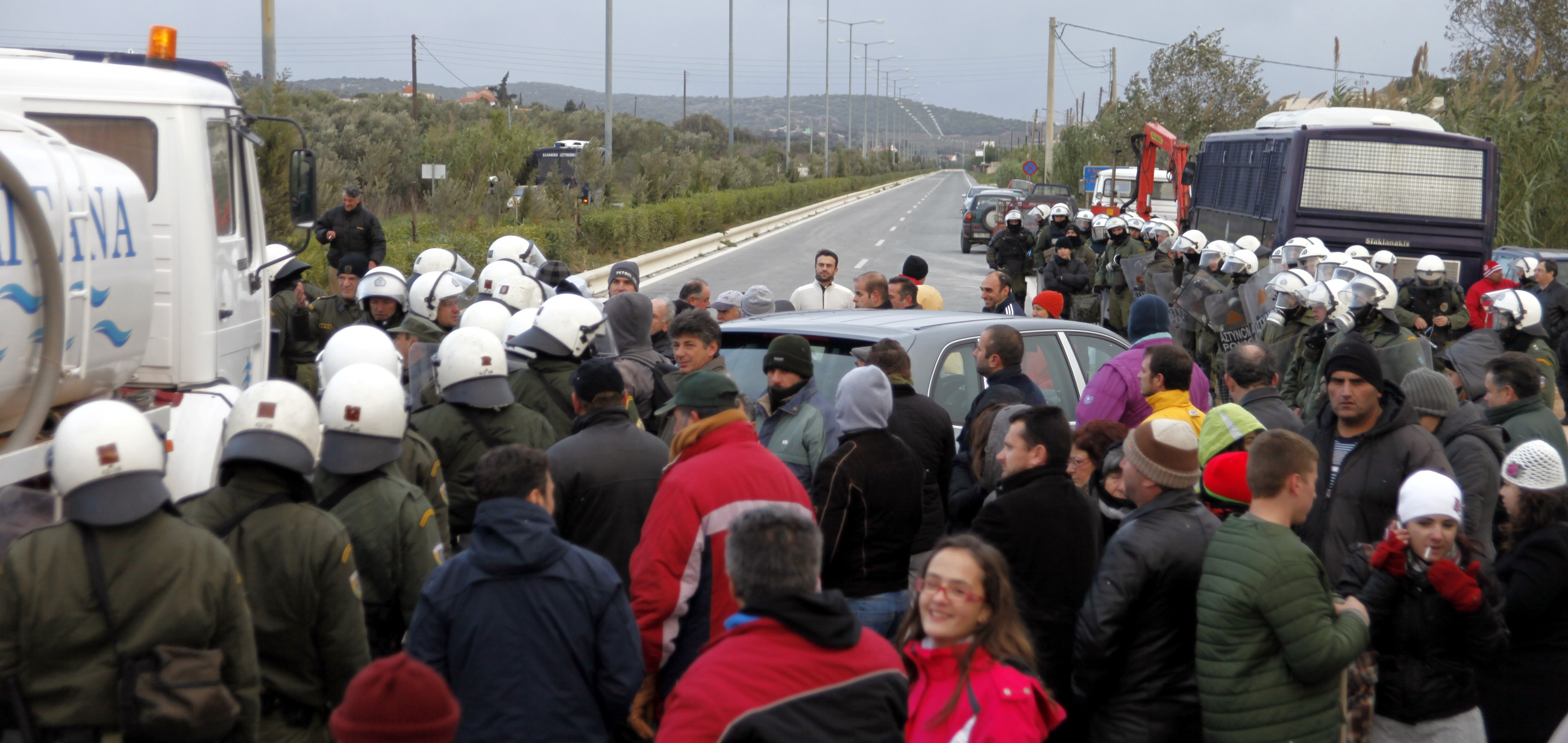 Διαψεύδει η αστυνομία τα επεισόδια στην Κερατέα