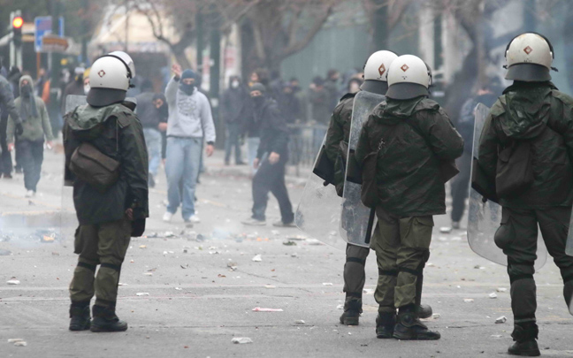 Επεισόδια και στη Θεσσαλονίκη
