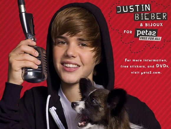 Ο Justin Bieber σε ακόμη μια καμπάνια…