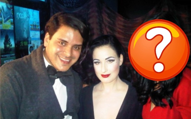 Ποια επισκέφτηκε τη Dita Von Teese στο σόου;