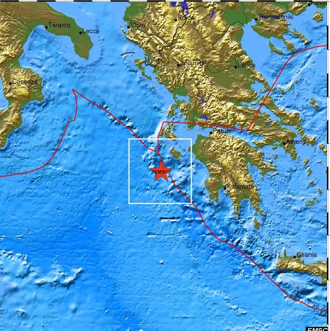 Ταρακουνήθηκαν οι κάτοικοι της Κεφαλονιάς