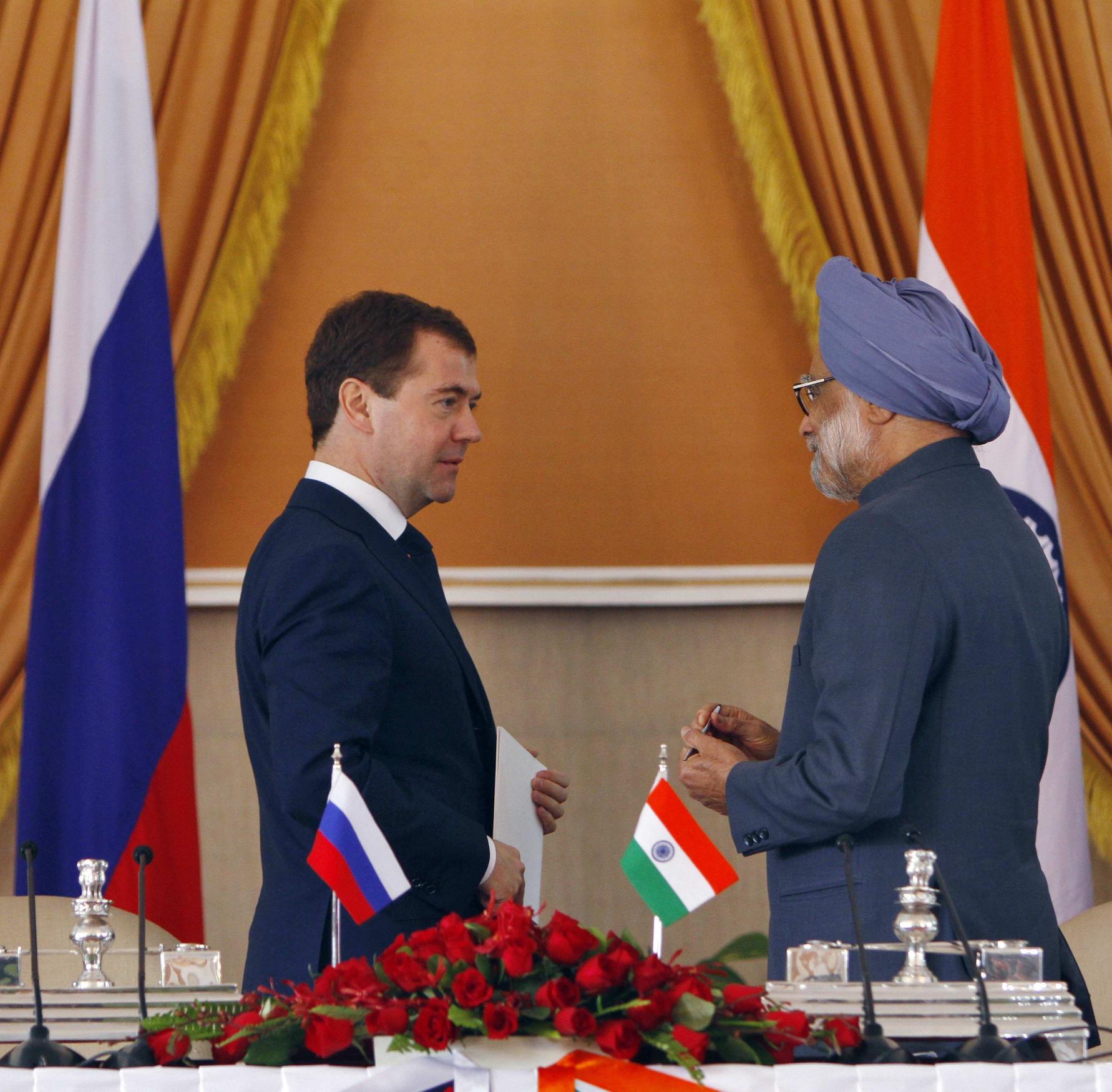 Συμφωνία Ινδίας-Ρωσίας για πυρηνικούς αντιδραστήρες