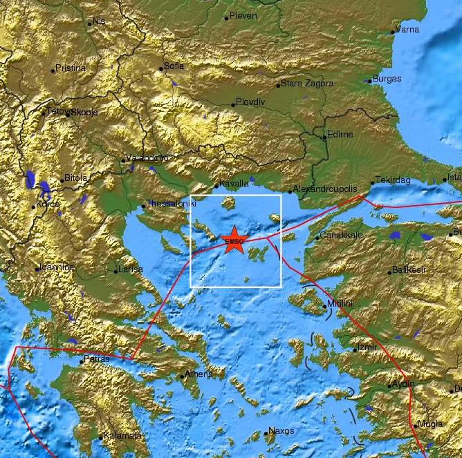 Ταρακουνήθηκε η Λήμνος
