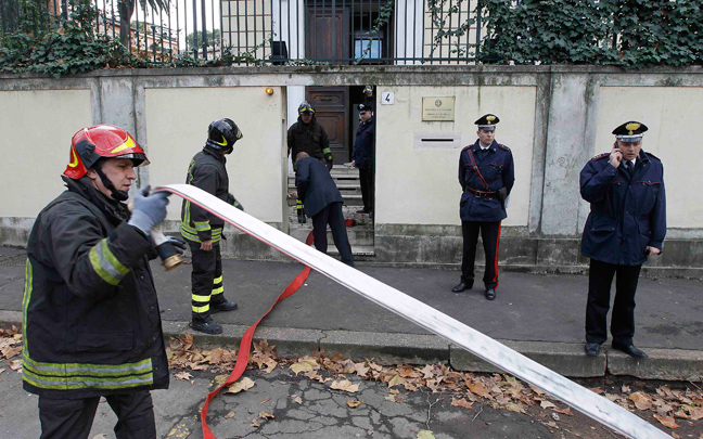 Εξουδετερώθηκε ο φάκελος-βόμβα στην ελληνική πρεσβεία