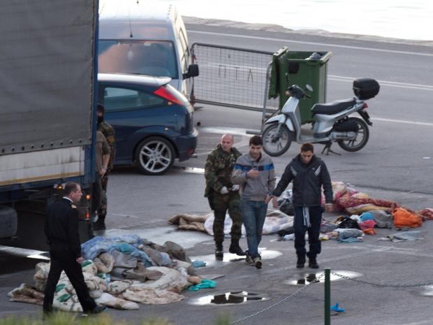 Σύλληψη παράνομων μεταναστών στην Πάτρα