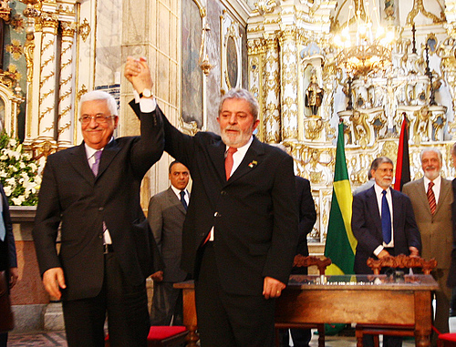Στη Βραζιλία ο πρόεδρος της Παλαιστίνης