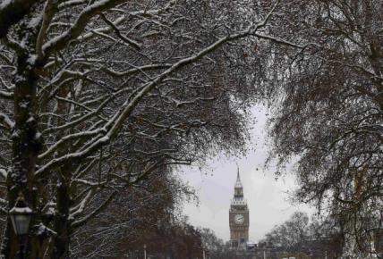 Ο πιο κρύος χειμώνας του αιώνα στη Βρετανία