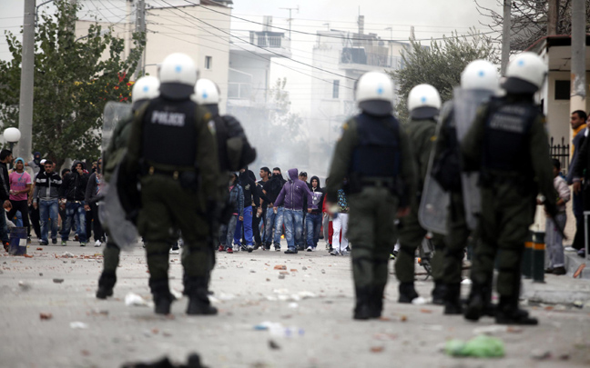 Διαδήλωση κατά της αστυνομοκρατίας στο Μενίδι