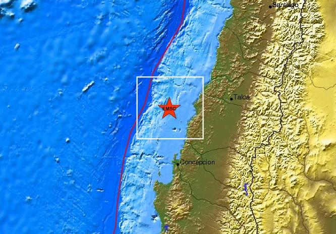 Σεισμός 5,9 Ρίχτερ ανοιχτά της Χιλής