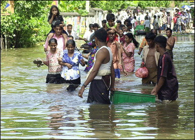 Φονικές πλημμύρες στη Σρι Λάνκα