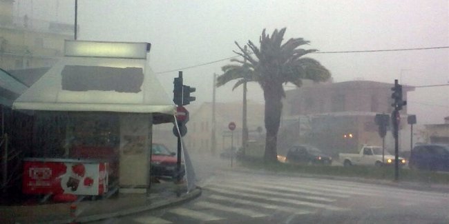 Επικίνδυνα καιρικά φαινόμενα στη Θεσσαλονίκη