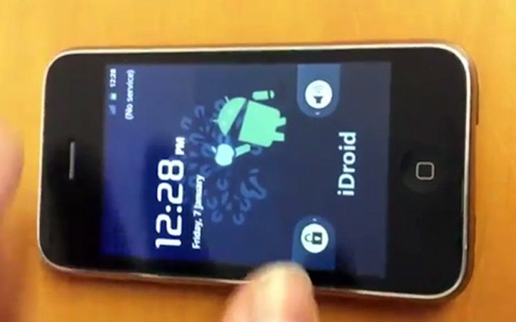 Αndroid 2.3 Gingerbread σε iPhone 3G