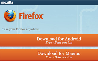 Firefox 4 beta 4 Fennec