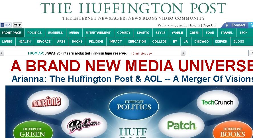 Γη και ύδωρ για τη Huffington Post!