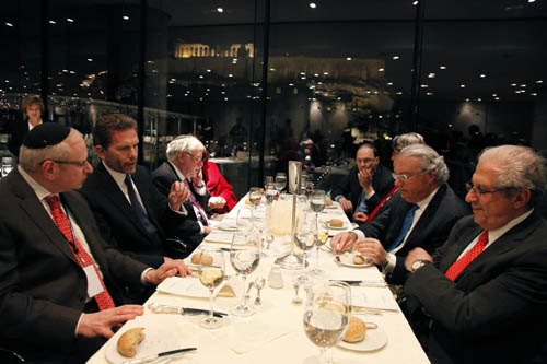 Δείπνο Γερουλάνου σε μέλη αμερικανο-εβραϊκών οργανώσεων