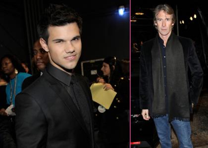 O Taylor Lautner ενώνει τις δυνάμεις του με τον Michael Bay