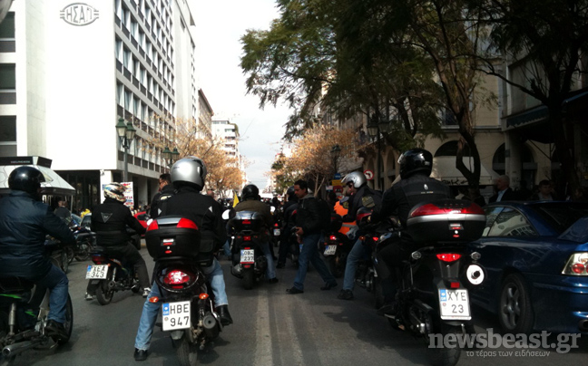 Μηχανοκίνητη πορεία από οδηγούς των ΜΜΜ