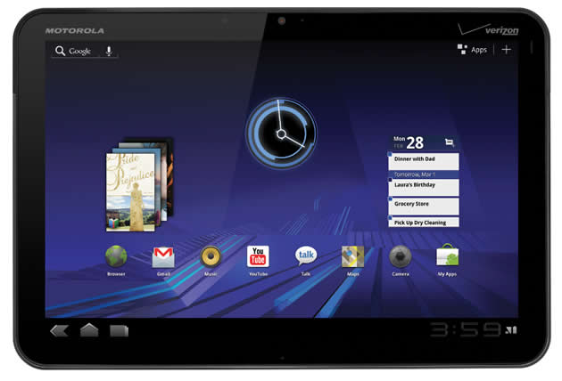 Ήρθε το Motorola XOOM 3G