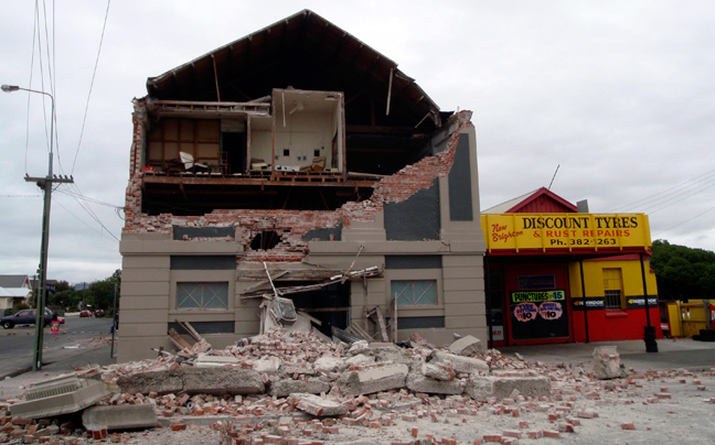 Εμπόλεμη ζώνη θυμίζει το Κράιστσερτς από το σεισμό