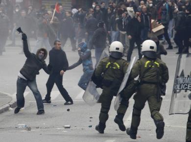 Επεισόδια στο κέντρο της Πάτρας