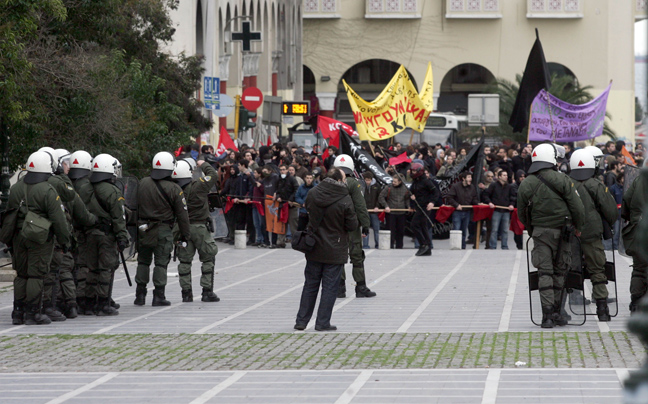 Επεισόδια χθες και στη Θεσσαλονίκη