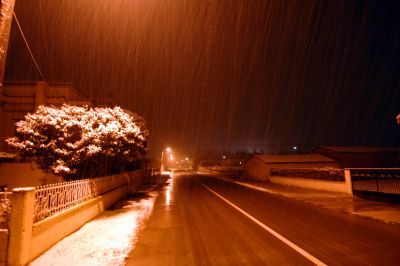 Χιόνισε στο χιονοδρομικό του Καρπενησίου