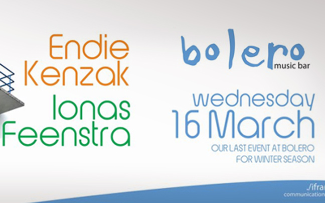 Endie Kenzak & Ionas Feenstra στο Bolero