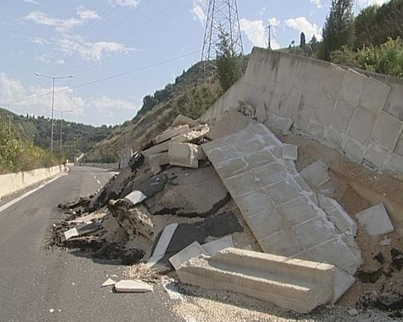 Κλειστό το τμήμα της Εγνατίας οδού που παρακάμπτει την Καβάλα