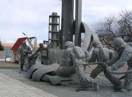 Διαμαρτυρία επιζώντων του καθαρισμού του Τσερνόμπιλ