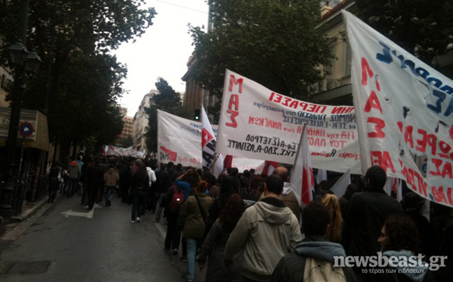 «Έμφραγμα» στο κέντρο της Αθήνας