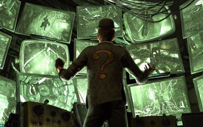 Ο Riddler στο Batman: Arkham City