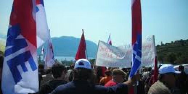 Συλλαλητήριο για τις βάσεις στην Κρήτη