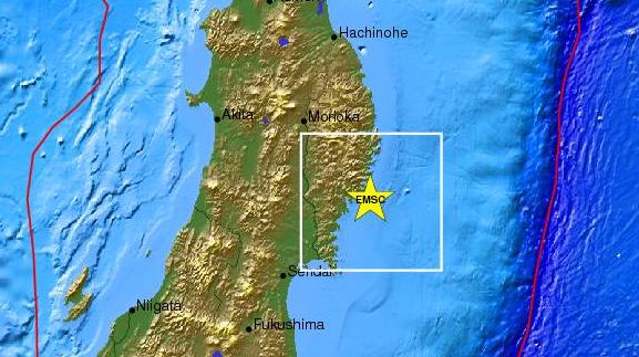 Νέος ισχυρός σεισμός στην Ιαπωνία
