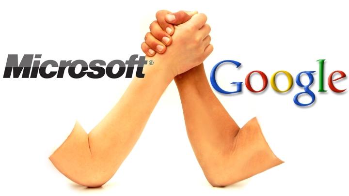 Microsoft εναντίον Google