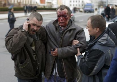 Επτά νεκροί και τουλάχιστον 50 τραυματίες στο Μινσκ