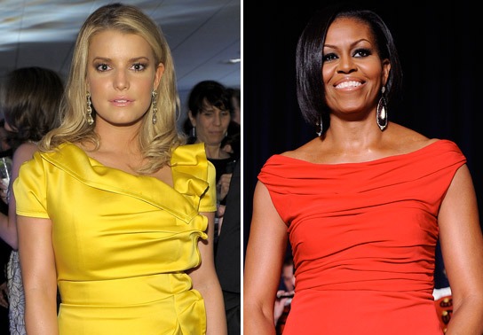 Η Jessica Simpson καλεσμένη της Michelle Obama