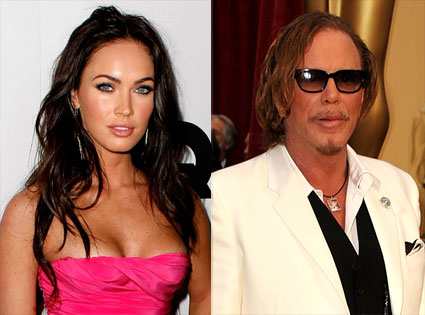 Ο Mickey Rourke πετά «μπηχτές» για τη Megan Fox